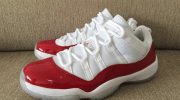 First Look: Air Jordan 11 Low White Varsity Red 2016 Retro