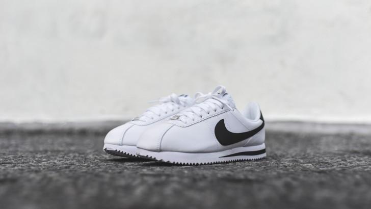 This Nike Cortez White/Black is Perfect for Summer
