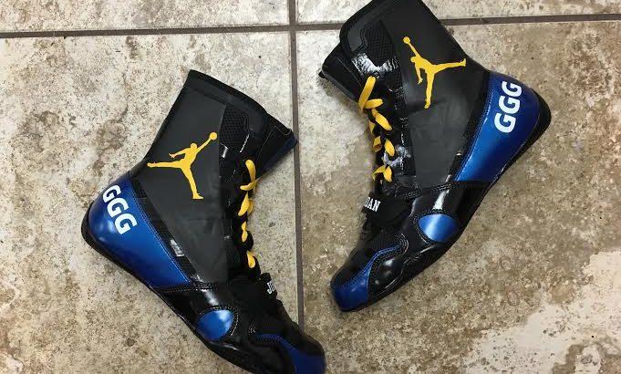 Jordan Boxing Boots by Mache Customs for GGG