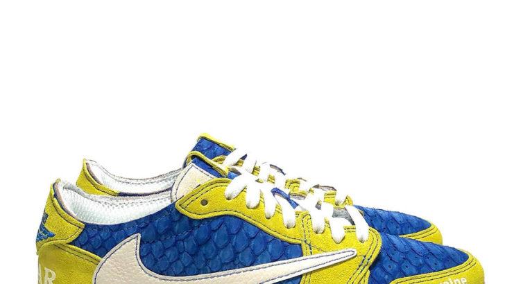 Kraz83Kicks Creates a Custom Travis Scott x Air Jordan 1 Low “Peace Jacks” Charity Raffle For Ukraine