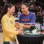 Diana Taurasi, Phoenix Mercury Gift Sue Bird a Custom Air Jordan 1